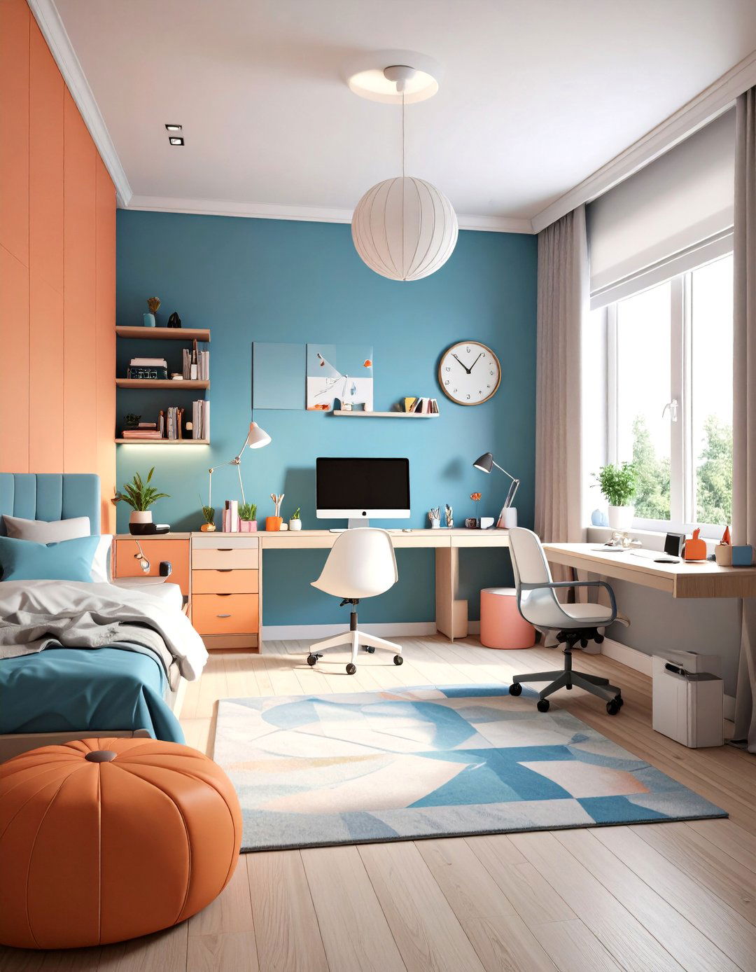 The Tech and Gadget Hub Bedroom - 30 12 year old boy bedroom ideas