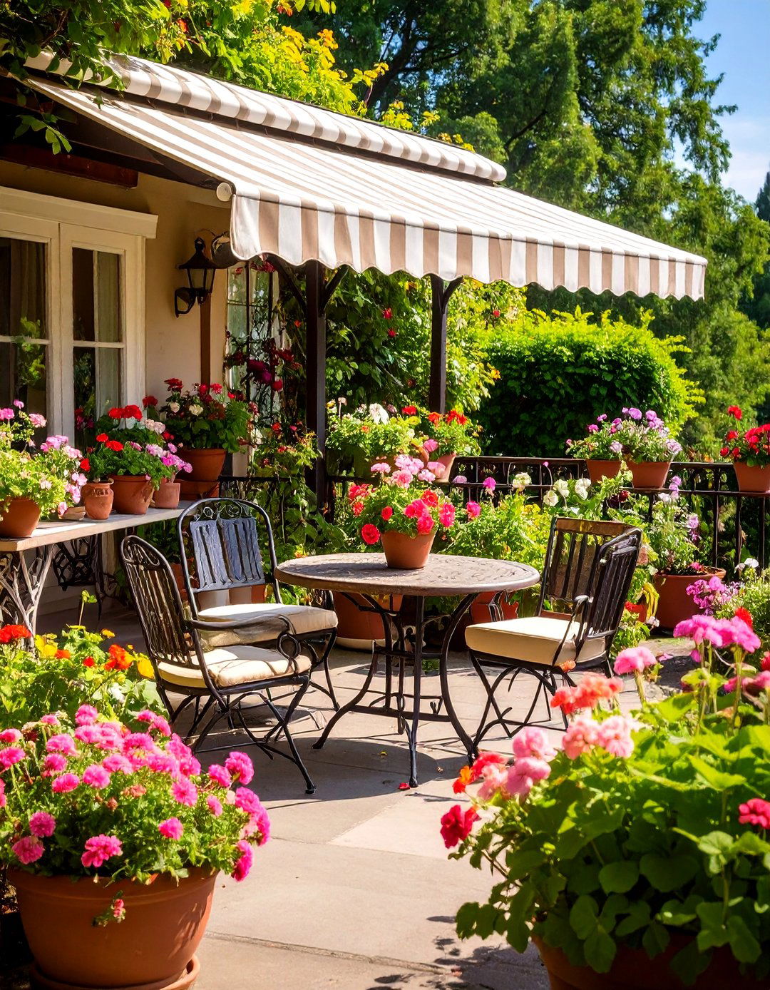 The Terrace or Balcony Garden - 30 1930s interior design ideas