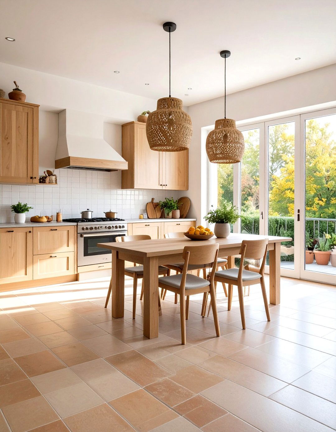The Terracotta Tones Kitchen - 30 earthy boho kitchen ideas