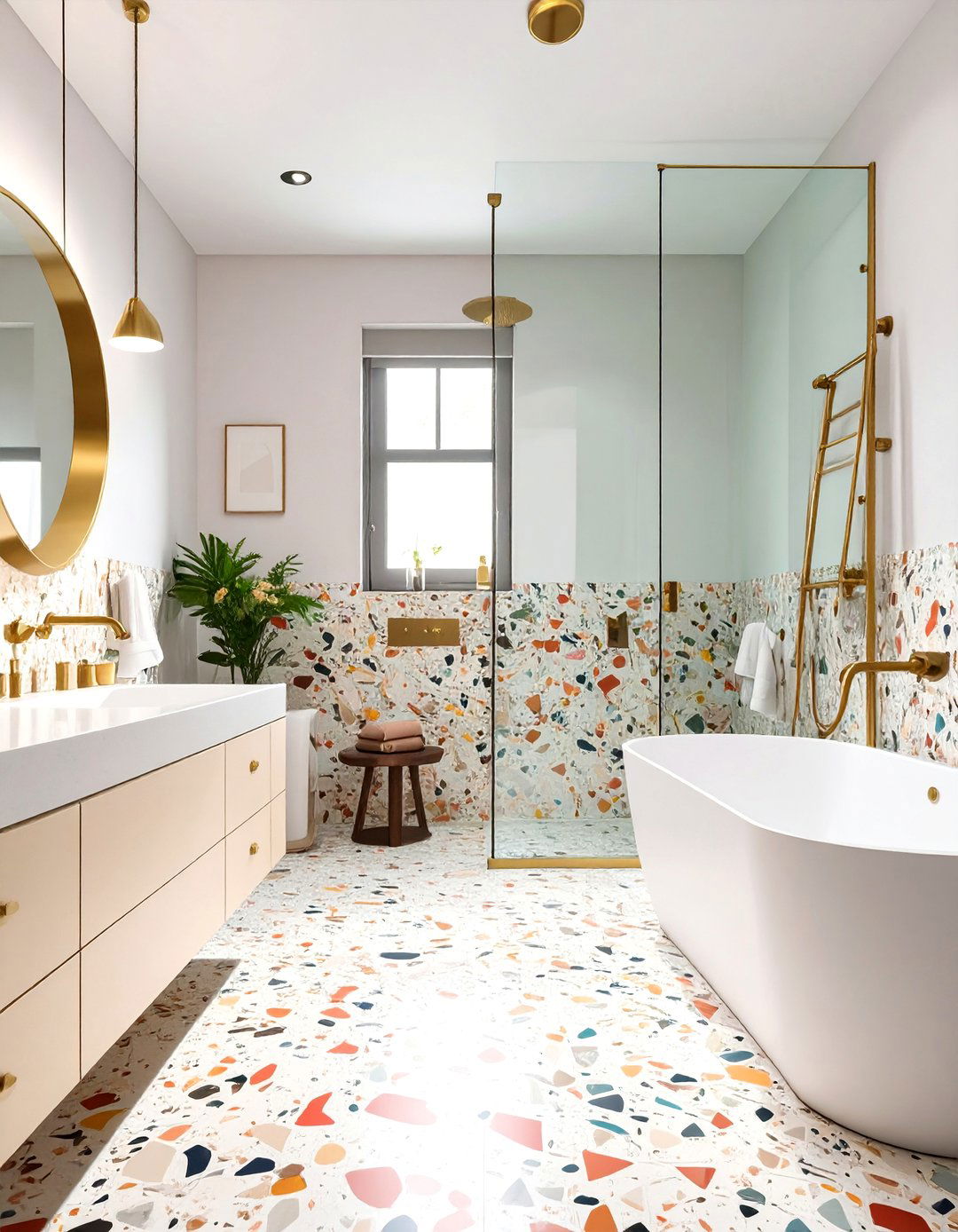 The Terrazzo Bathroom - 30 bathroom decor ideas 2025