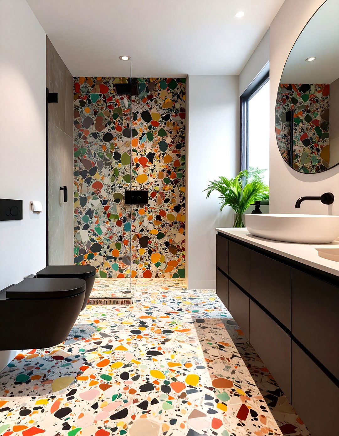 The Terrazzo Trend Bathroom - 30 bathroom reno ideas