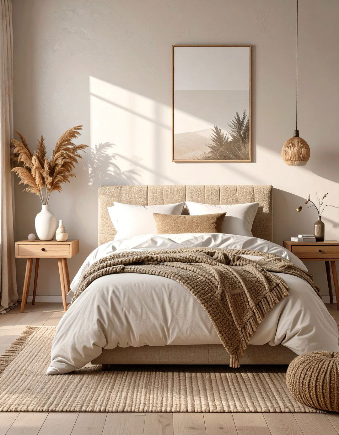 The Texture Focused Minimalist Bedroom - 30 minimalist bedroom ideas