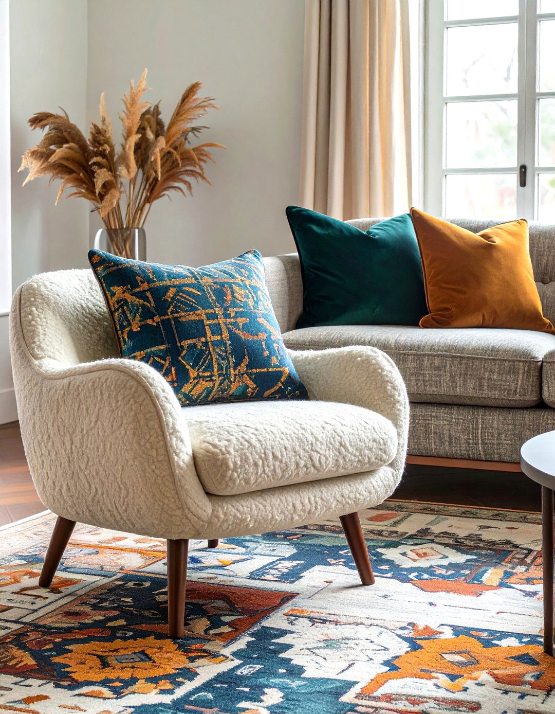 The Textured Fabric Showcase - 30 mid century interior design ideas