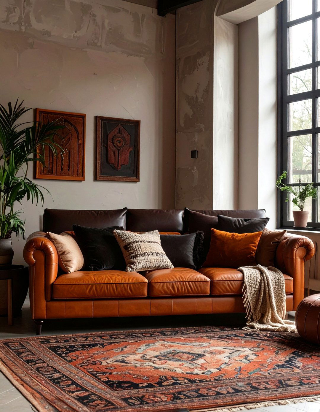 The Textured Gothic Living Area - 30 modern gothic interior design ideas
