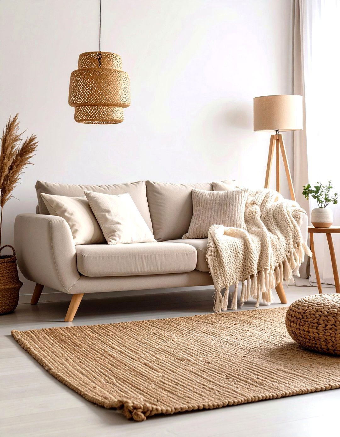 The Textured Neutral Small Living Room - 30 ideas for small living room