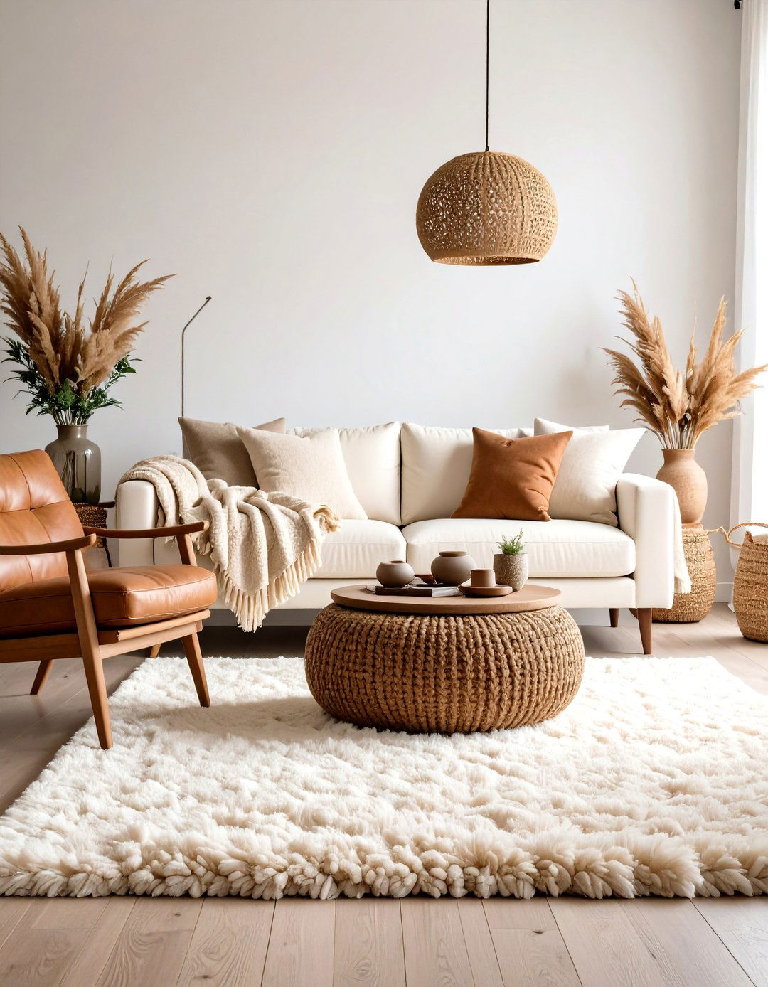 The Textured Neutrals Living Room - 30 living room modern ideas