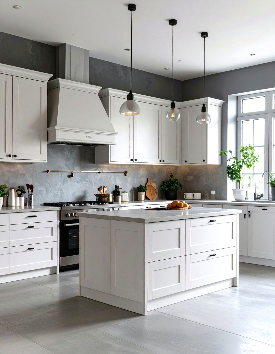 The Textured Wall Kitchen - 30 italian kitchen design ideas