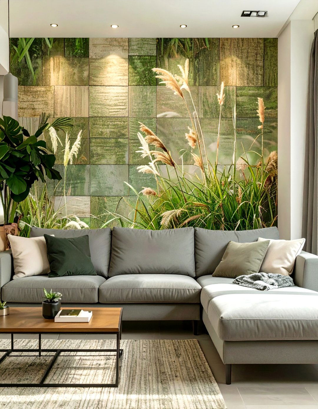 The Textured Wallpaper Focus Wall - 30 ideas for wall decor
