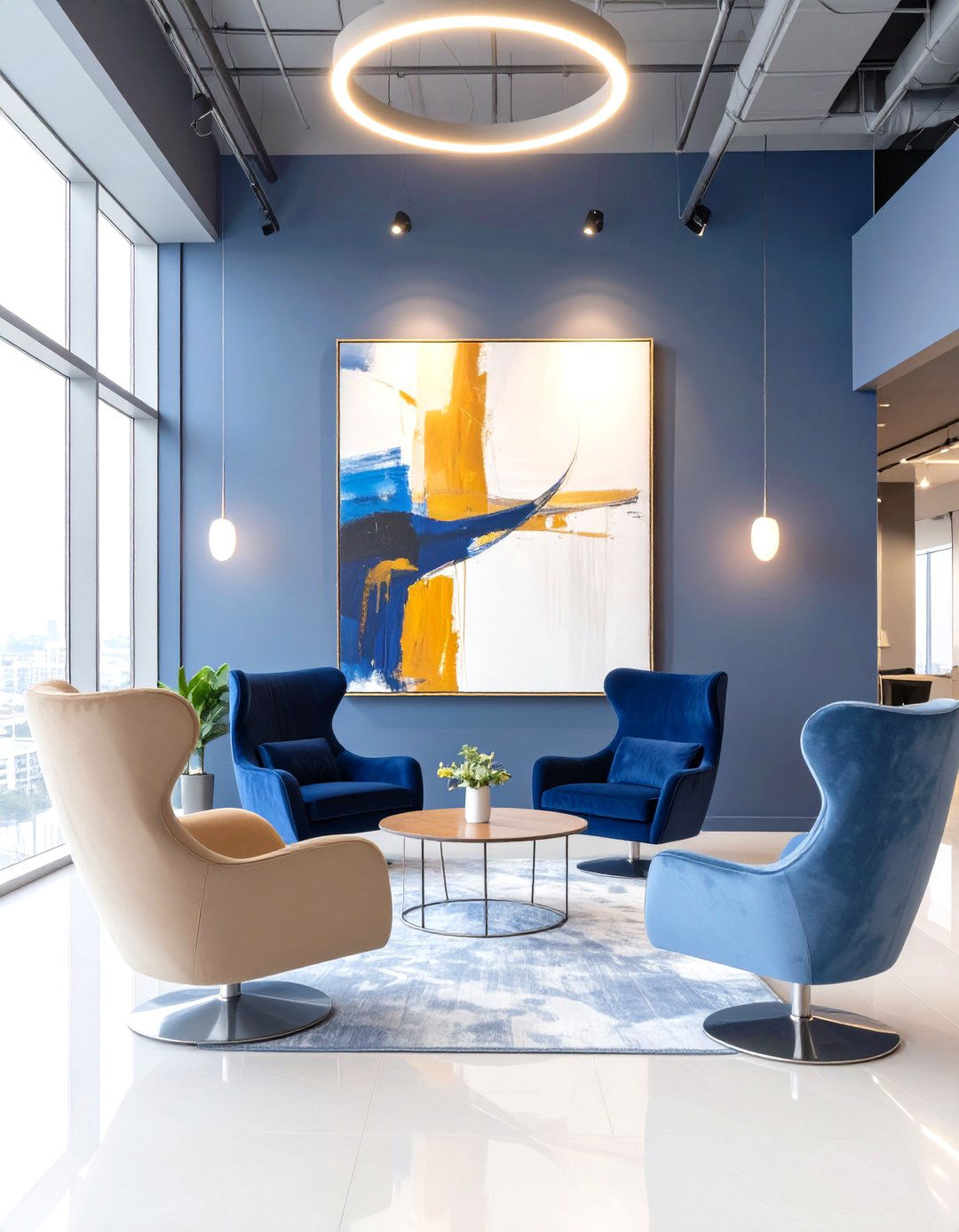 The Theatrical and Dramatic Interior - 30 modern office interior design ideas