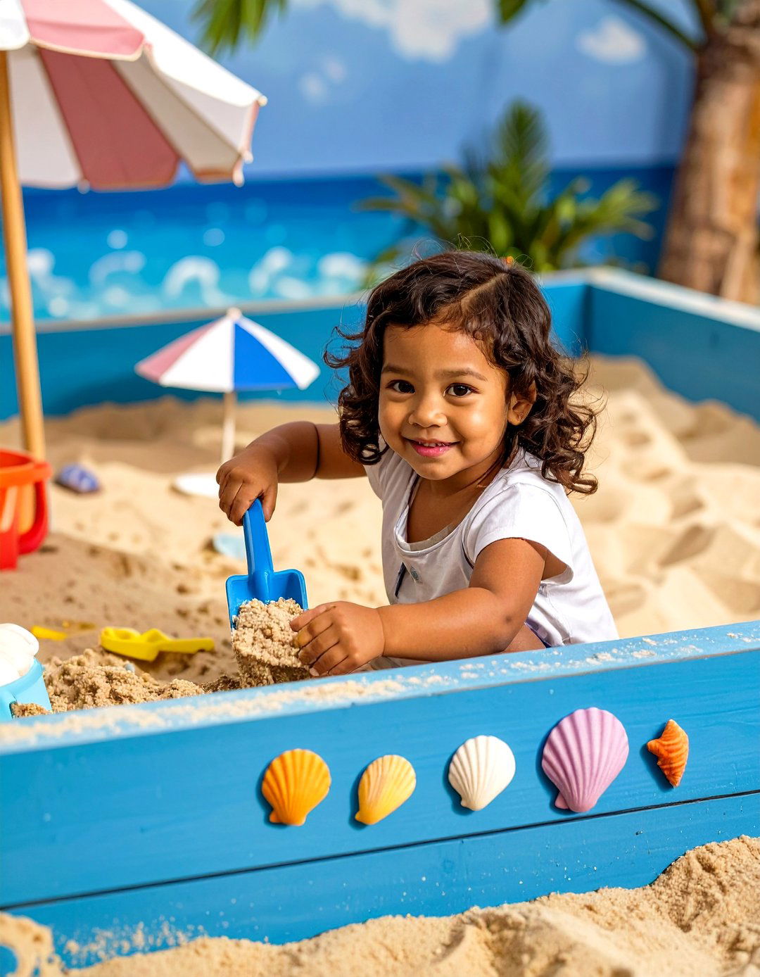 The Themed Sandbox Playground - 30 kid friendly small backyard playground ideas