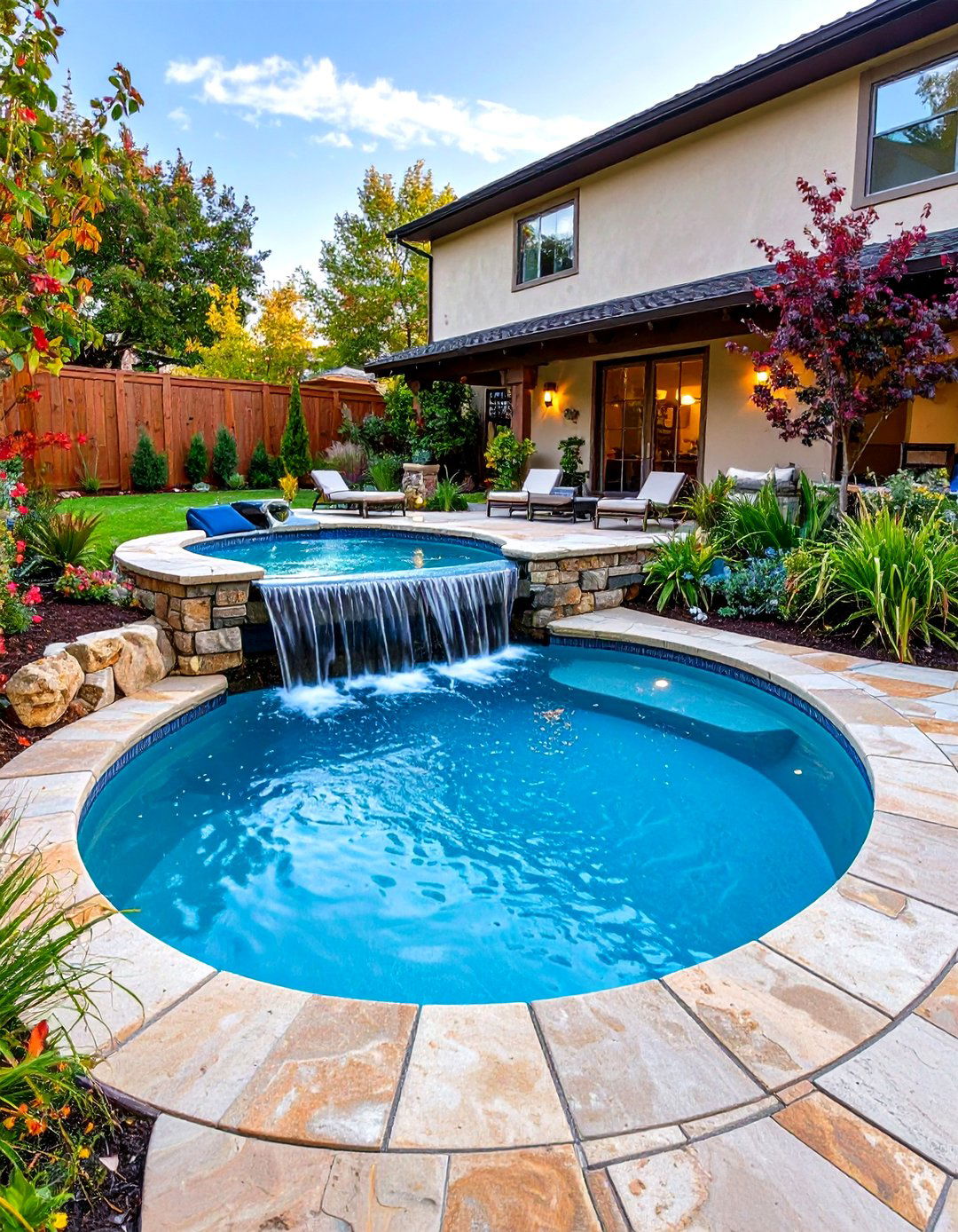 The Tiered or Multi Level Pool - 30 pool ideas for small backyard
