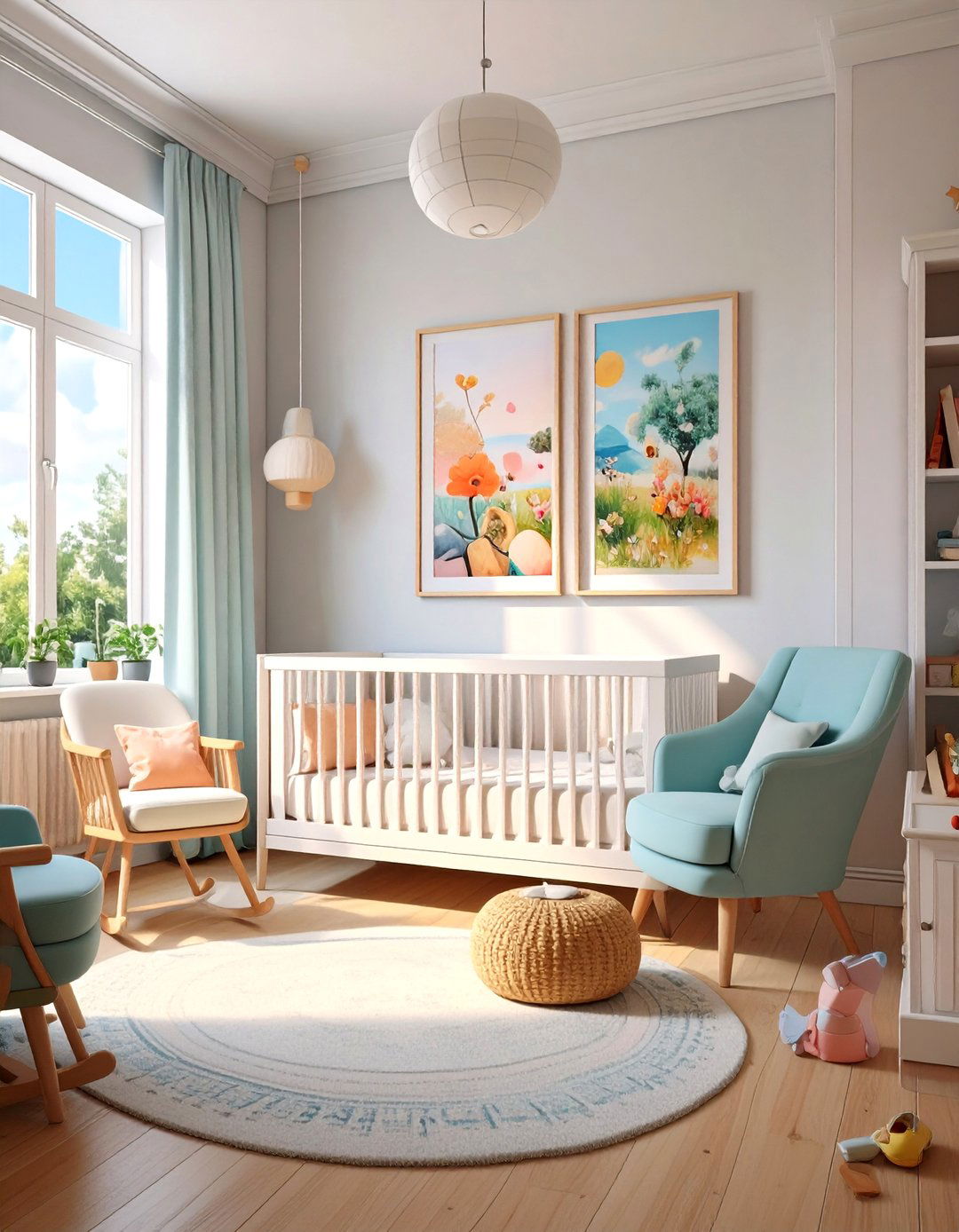 The Time Capsule AI Nursery - 30 ai nursery design ideas