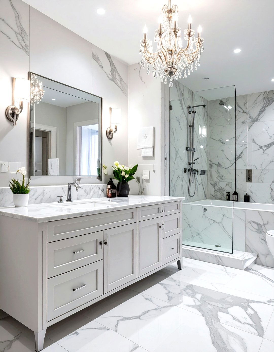 The Timeless Marble Bathroom - 30 design my bathroom ideas