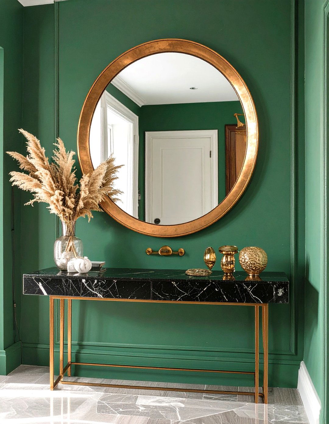 The Tinted Glass Entryway Mirror - 30 modern entryway mirror ideas