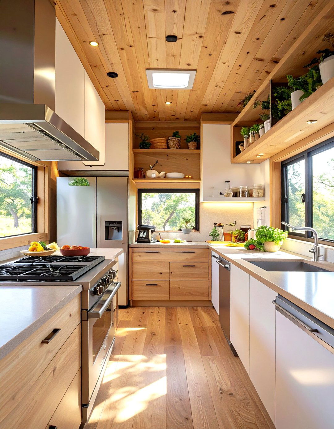 The Tiny House with a Full Size Kitchen - 30 modern tiny house design ideas