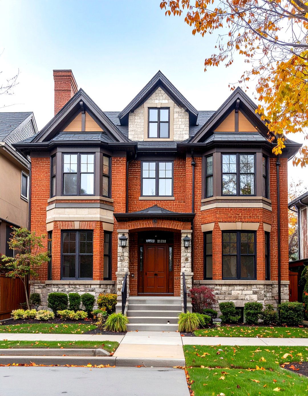 The Townhouse Style Duplex - 30 duplex house design ideas