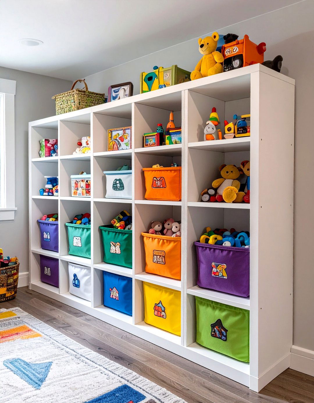 The Toy Organization Powerhouse - 30 basement shelving ideas