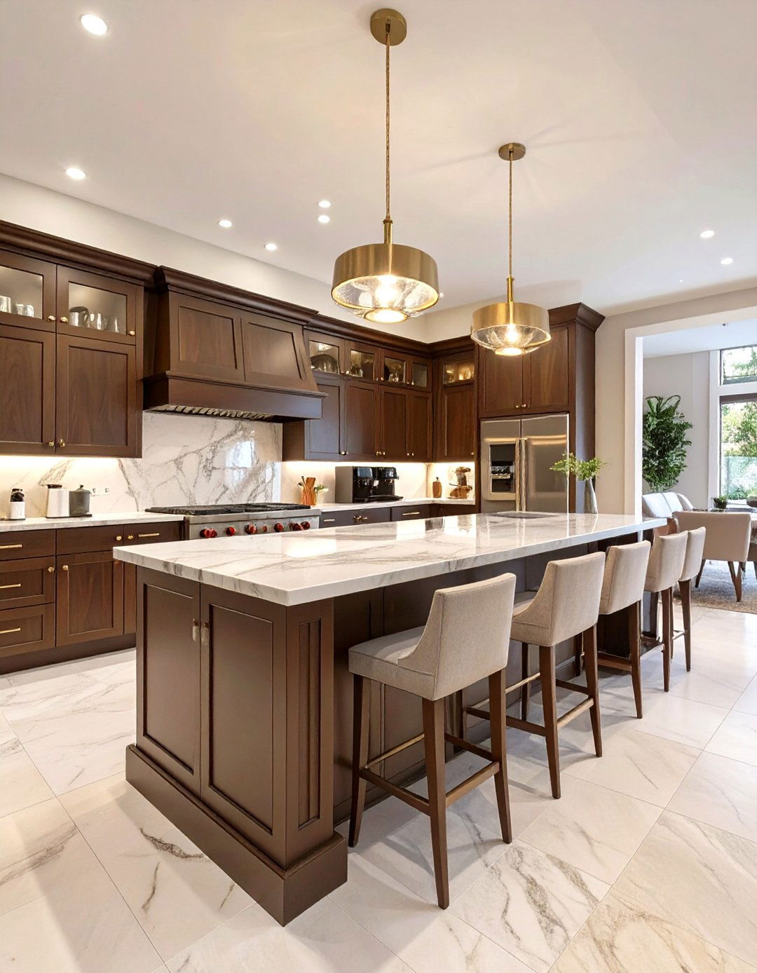 The Traditional Butlers Pantry Coffee Bar - 30 coffee bar ideas for kitchen