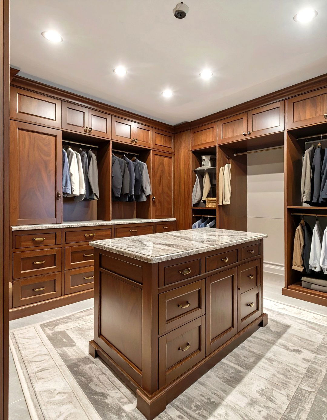 The Traditional Cherry Wood Closet - 30 design closet online ideas