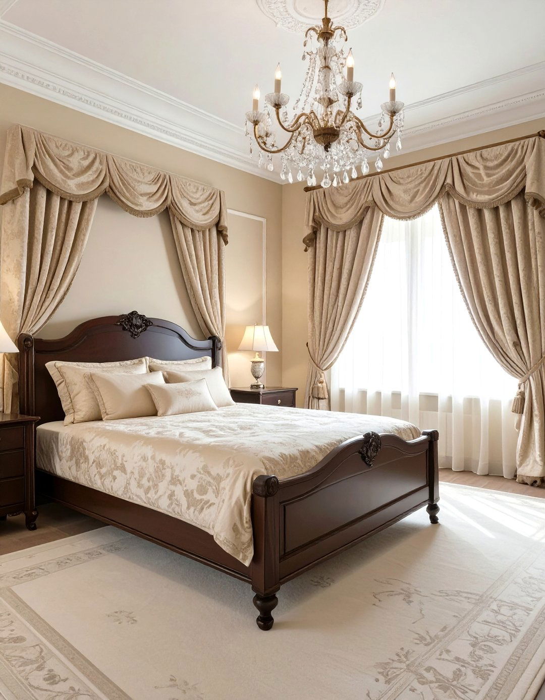 The Traditional Cream Bedroom - 30 cream bedroom ideas