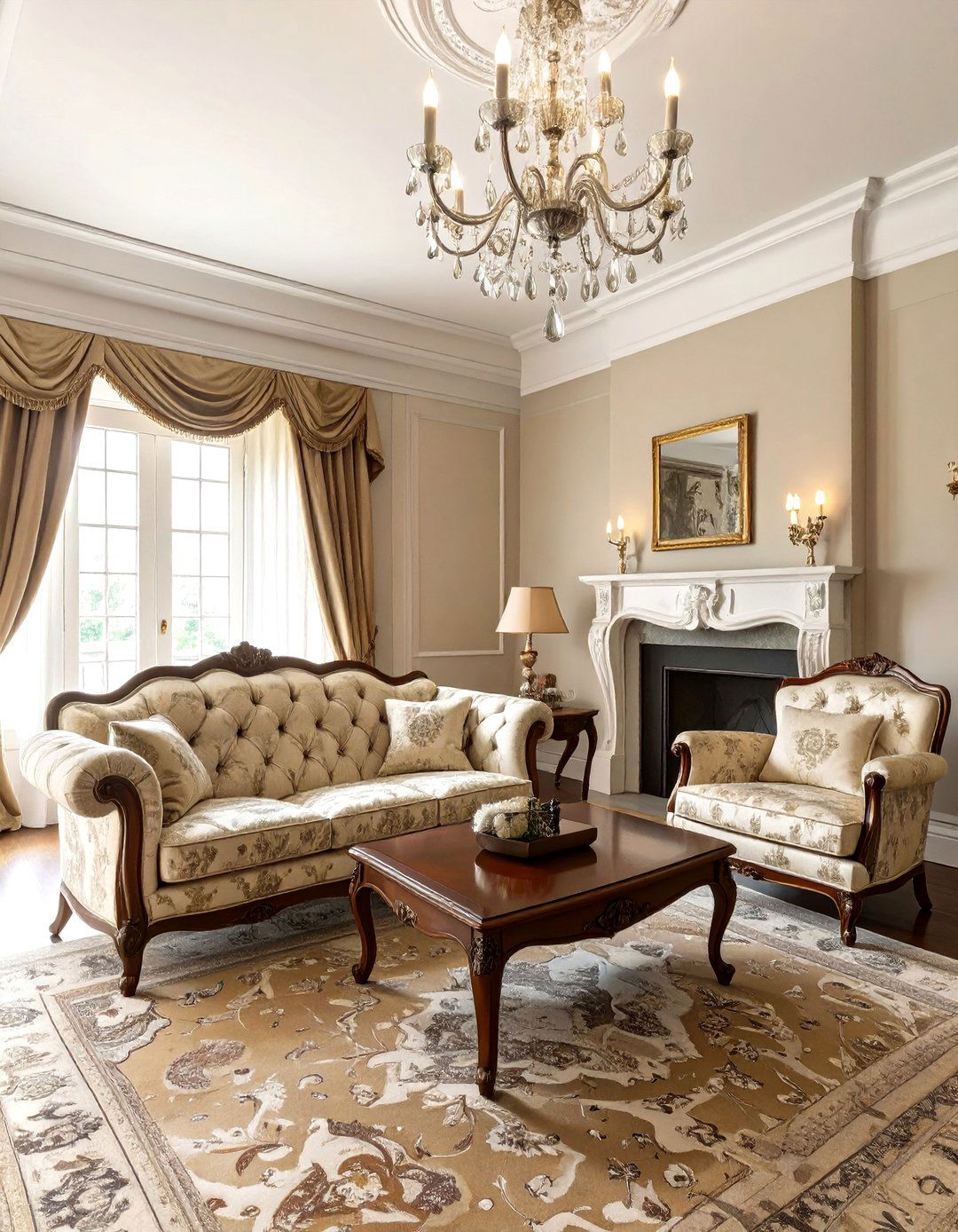 The Traditional Elegance Living Room - 30 how to design a living room ideas