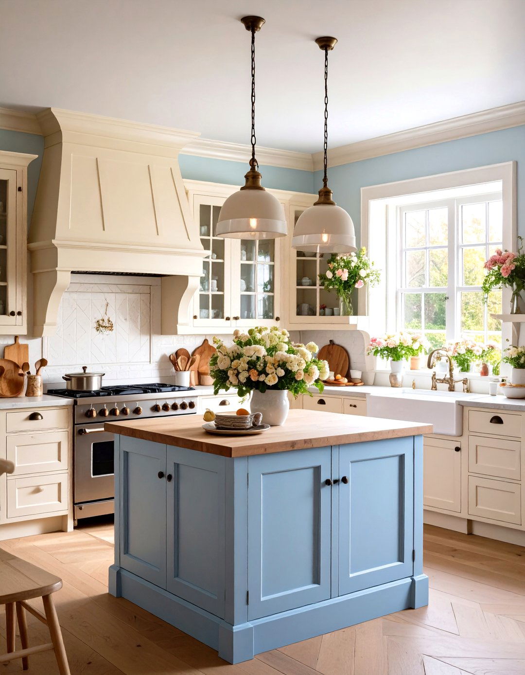 The Traditional English Country Kitchen - 30 kitchen improvement ideas miprenovate