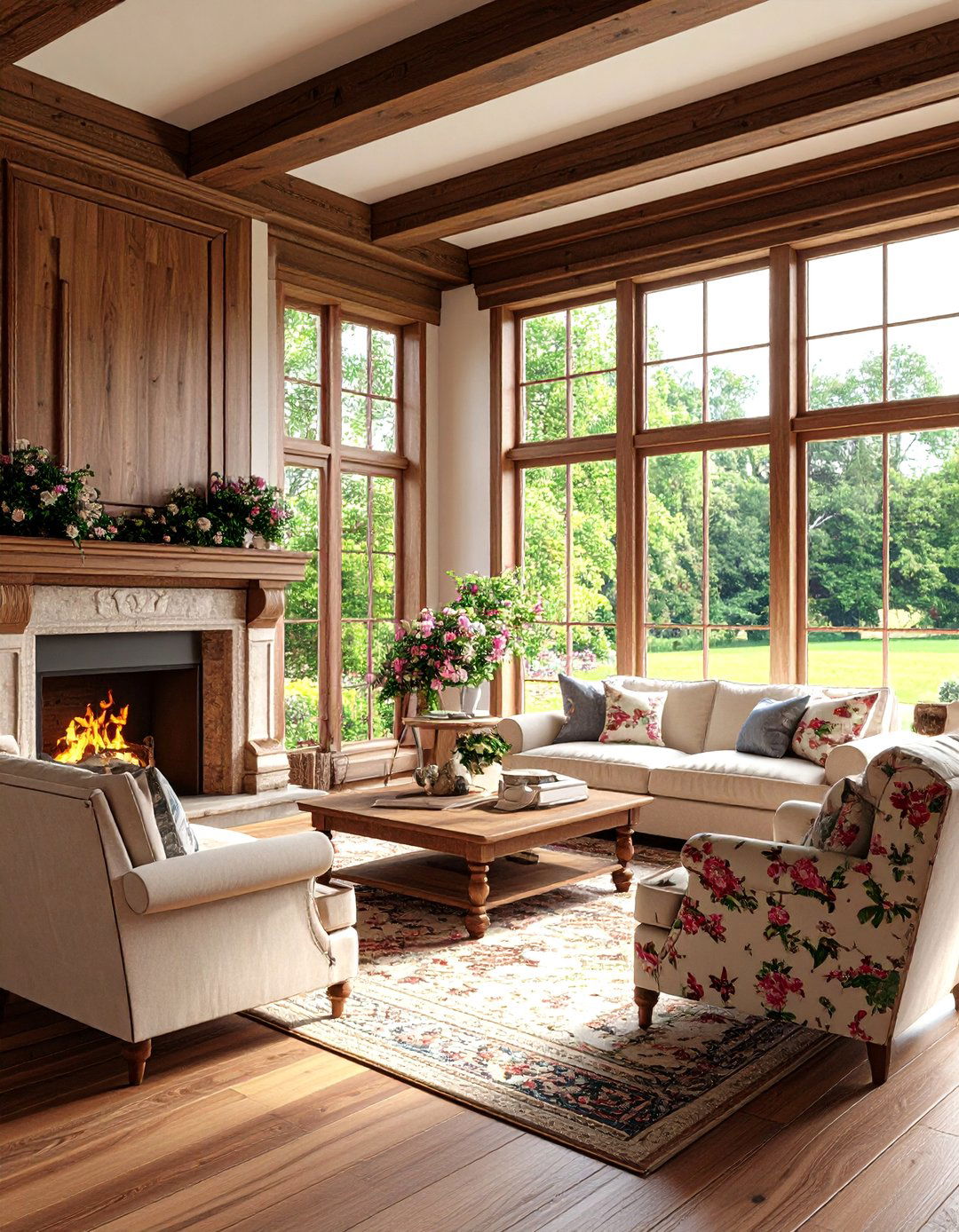 The Traditional English Countryside Manor - 30 3d house design free ideas