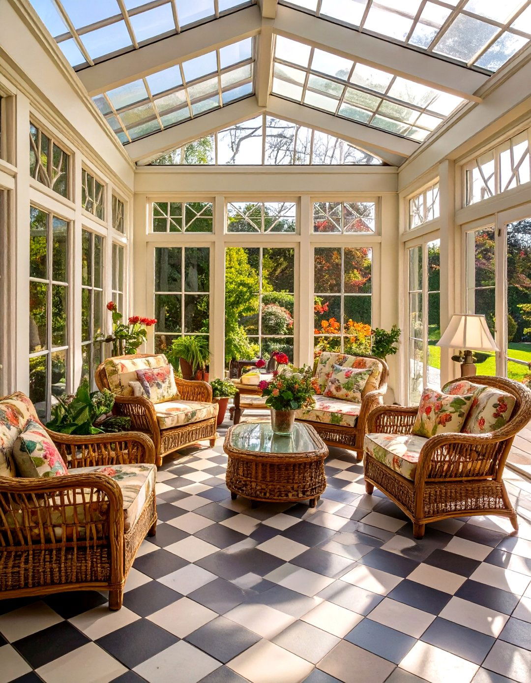 The Traditional English Garden Room - 30 covered patio extension ideas