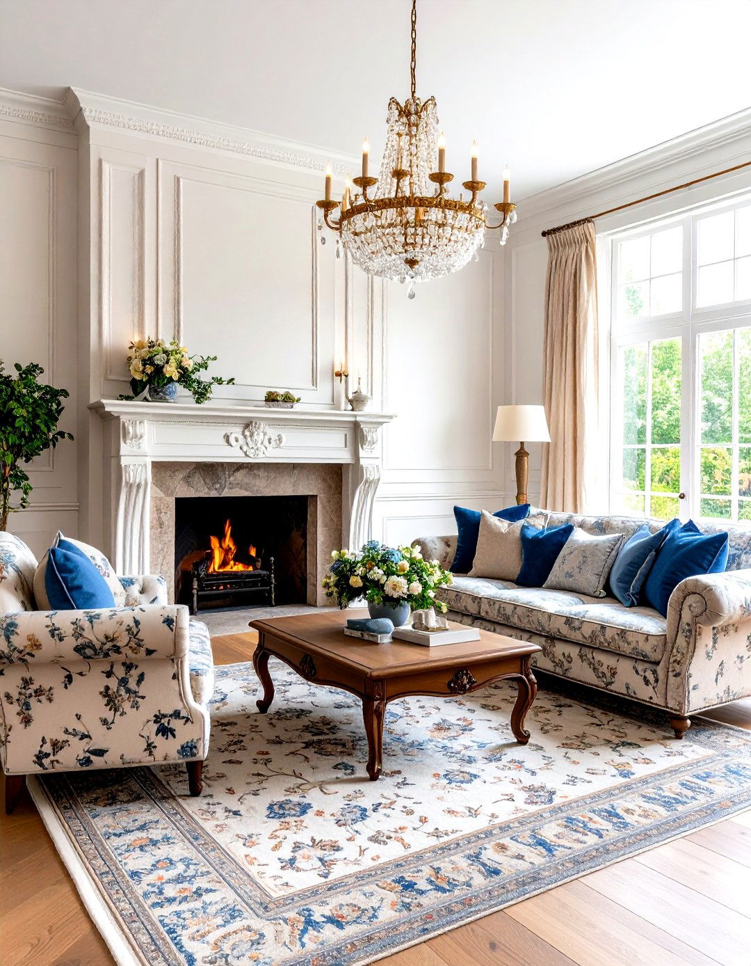 The Traditional English Manor Living Room - 30 living room remodel ideas
