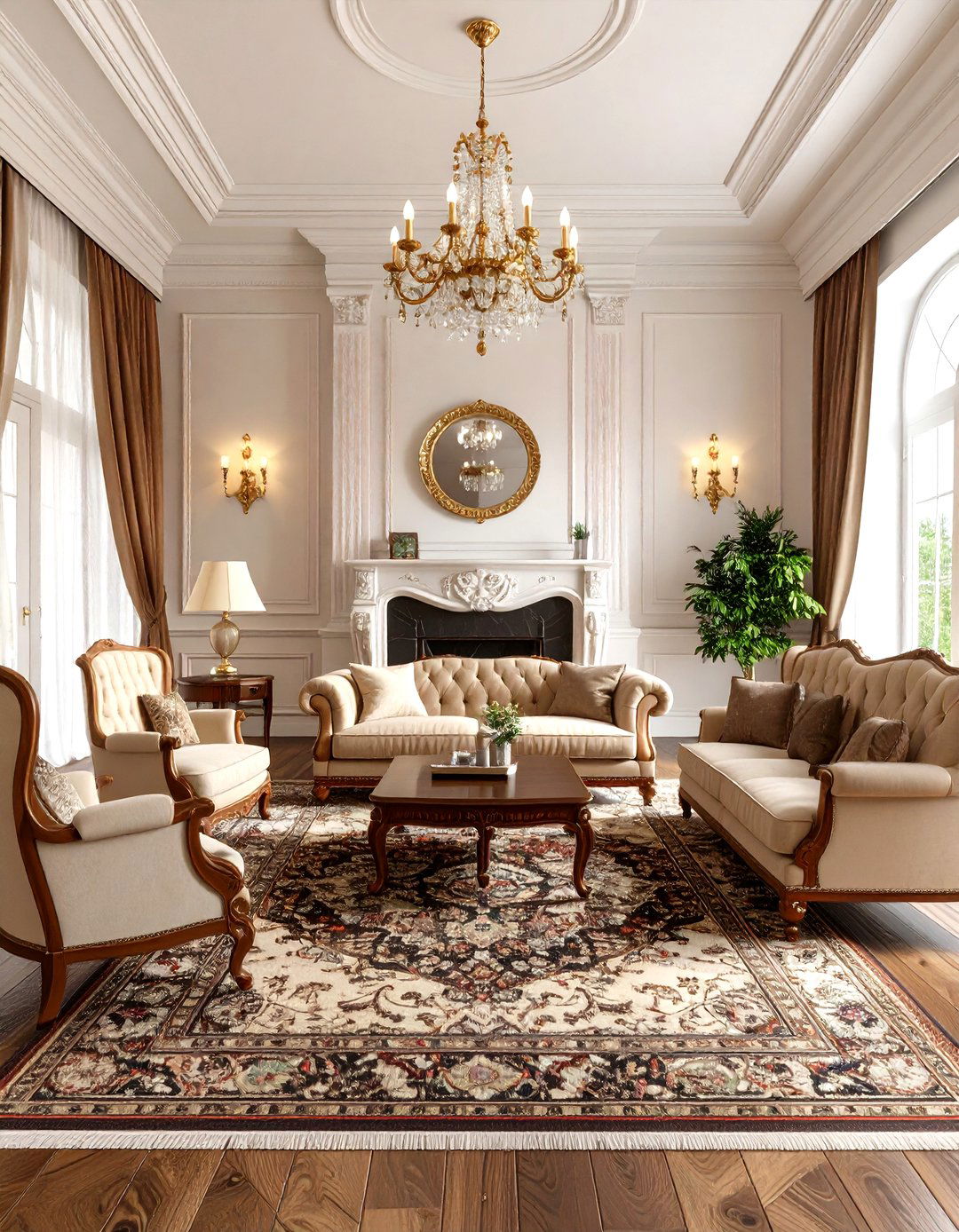 The Traditional Living Room - 30 family room vs living room decorating ideas