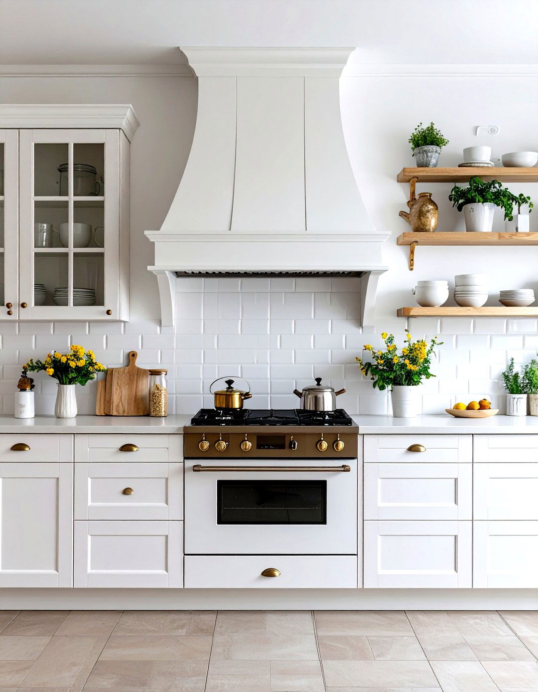 The Traditional Mantel Style Kitchen Hood - 30 kitchen range hood ideas