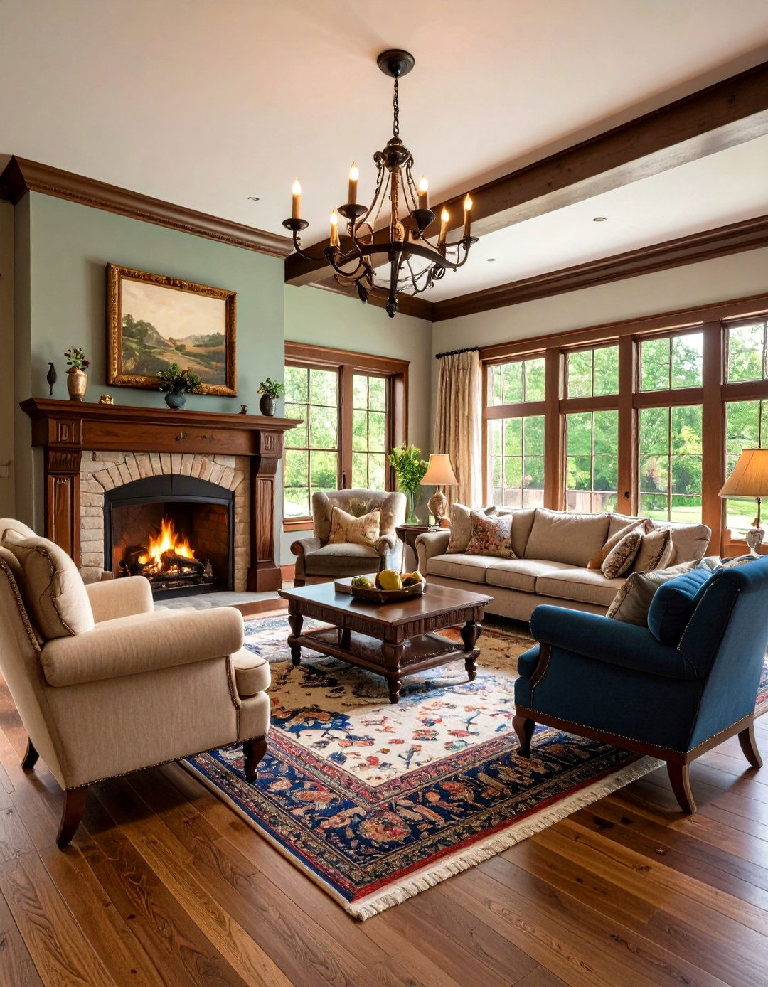 The Traditional and Timeless Family Room - 30 family room design ideas