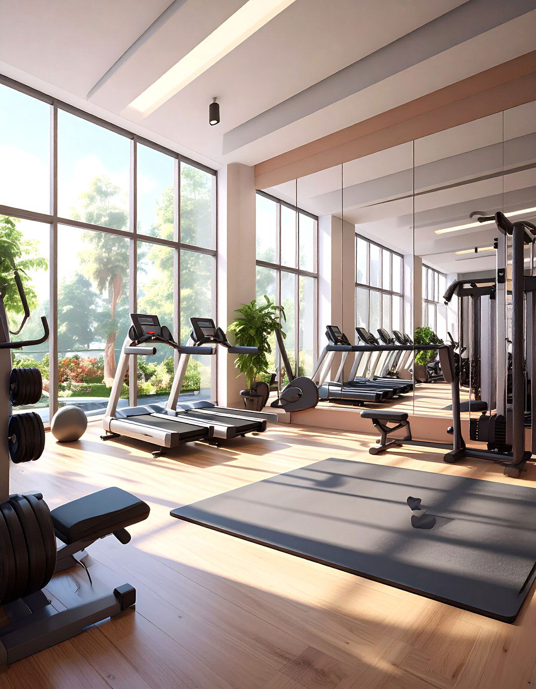 The Training Camp Fitness Room - 30 madden home design ideas