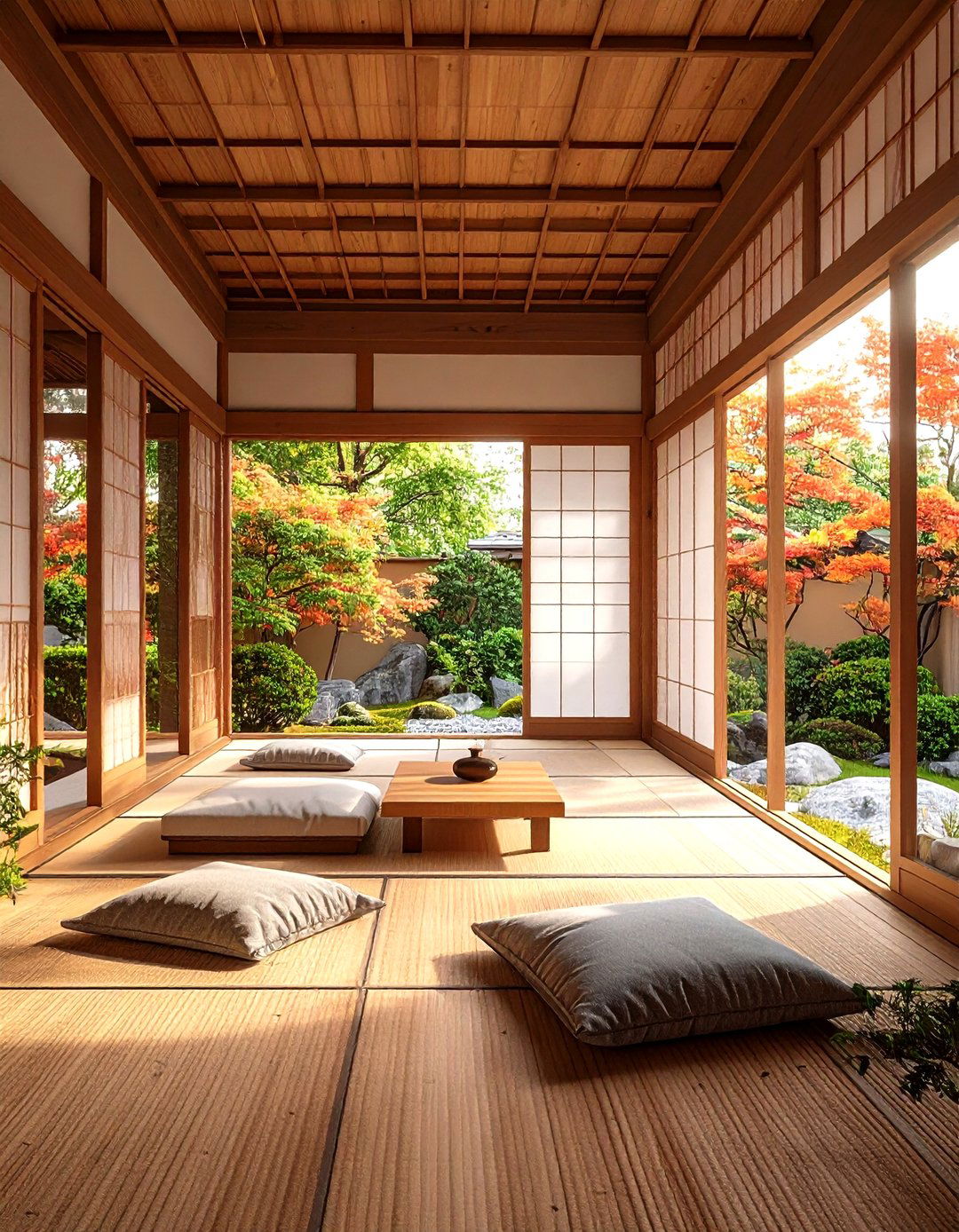 The Tranquil Zen Meditation Space - 30 enclosed patio ideas