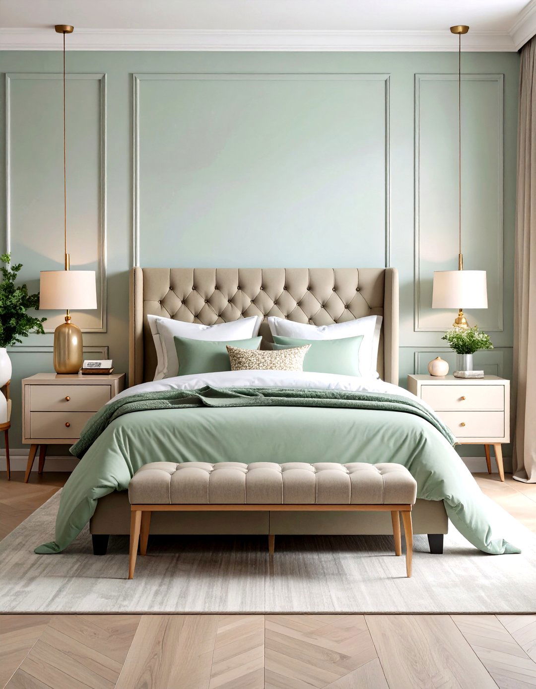 The Transitional Bedroom - 30 design bedroom ideas