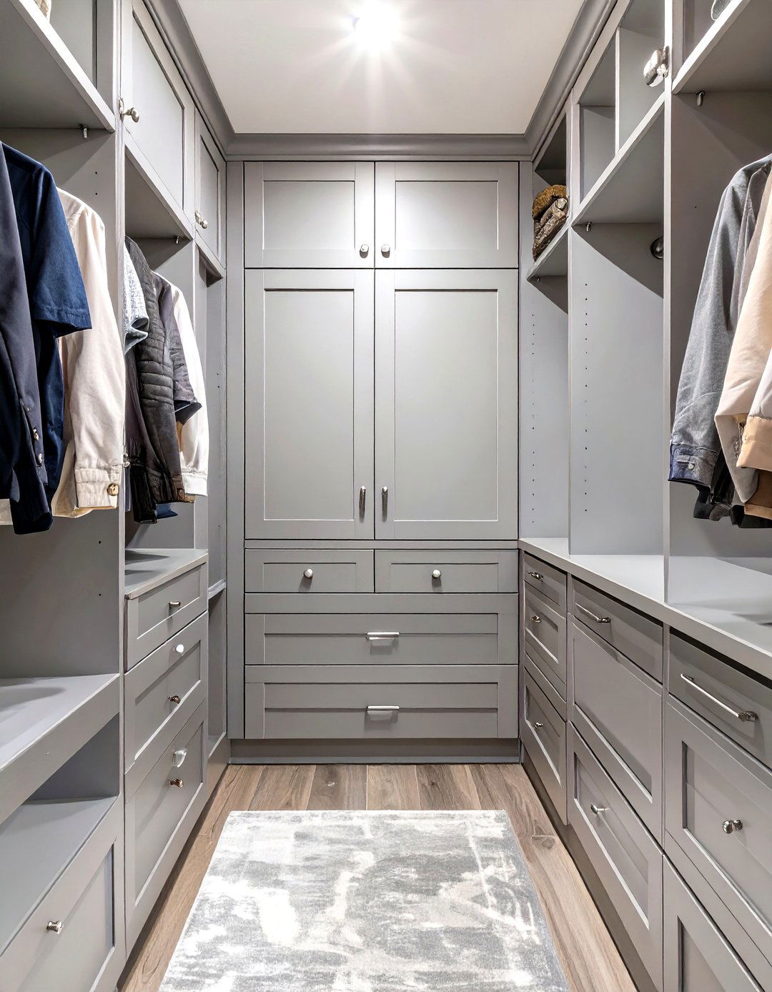 The Transitional Closet with Shaker Cabinets - 30 closet by design cost ideas
