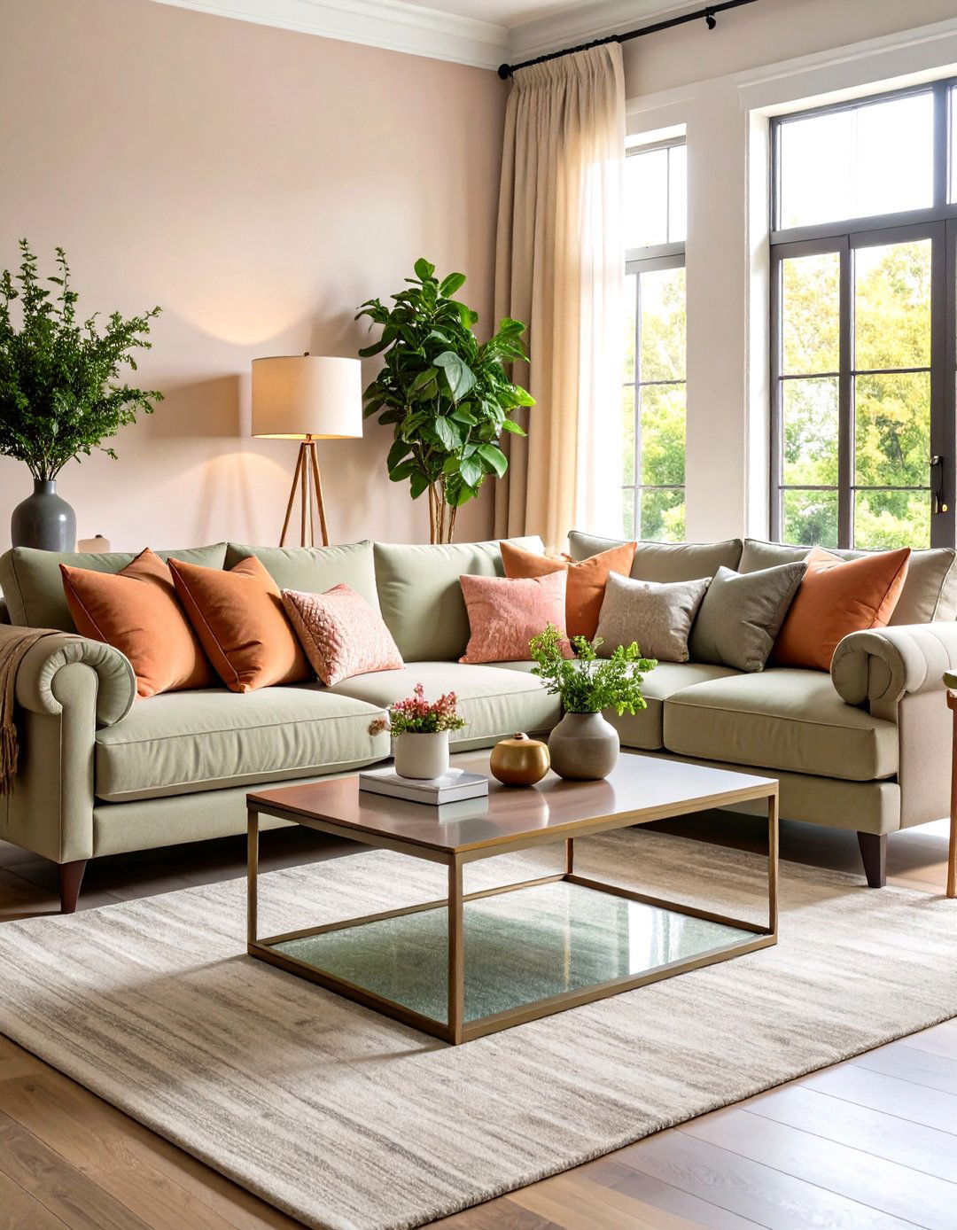 The Transitional Eclectic Living Room - 30 eclectic living room ideas