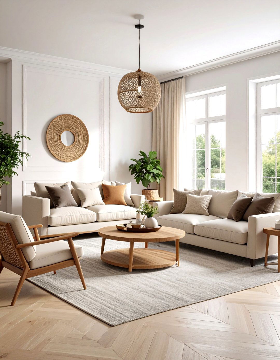 The Transitional Harmony Living Room - 30 home decor ideas living room