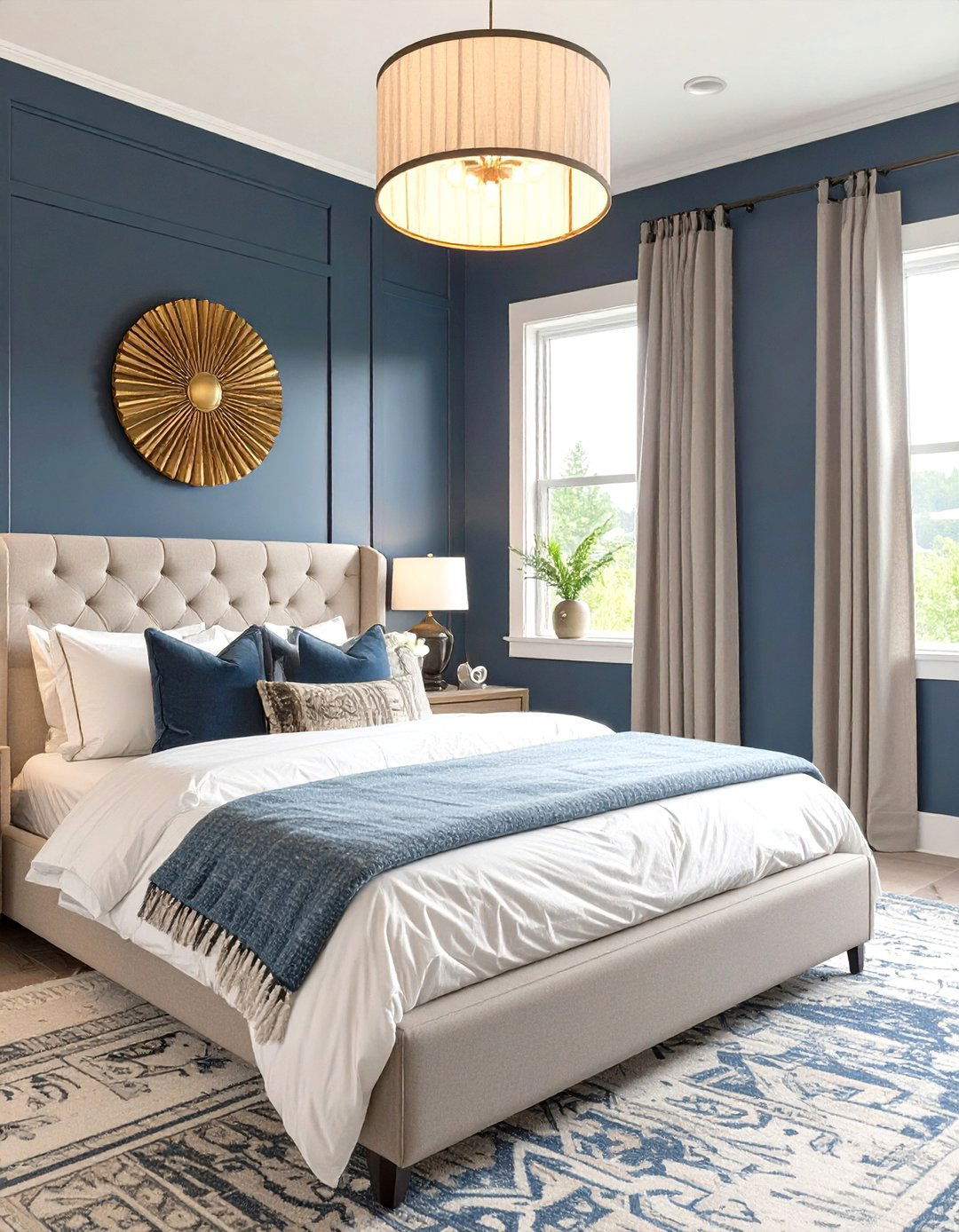 30 Navy Blue Bedroom Ideas for a Sophisticated Sanctuary - We Love Home ...