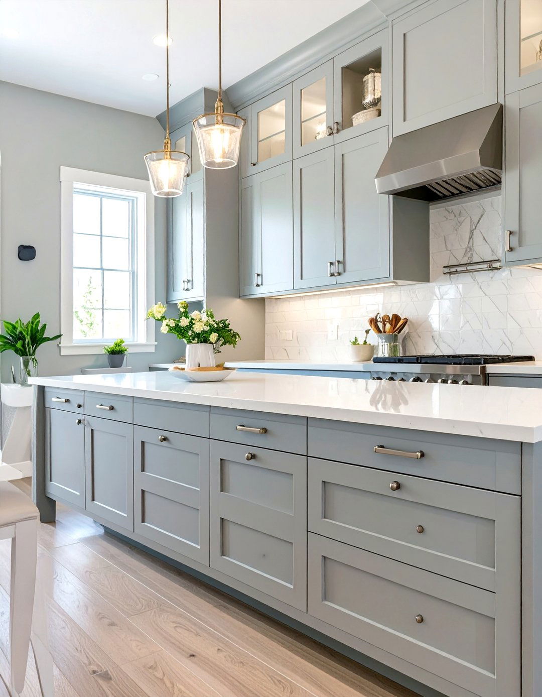 The Transitional Style Butlers Pantry - 30 butlers pantry ideas