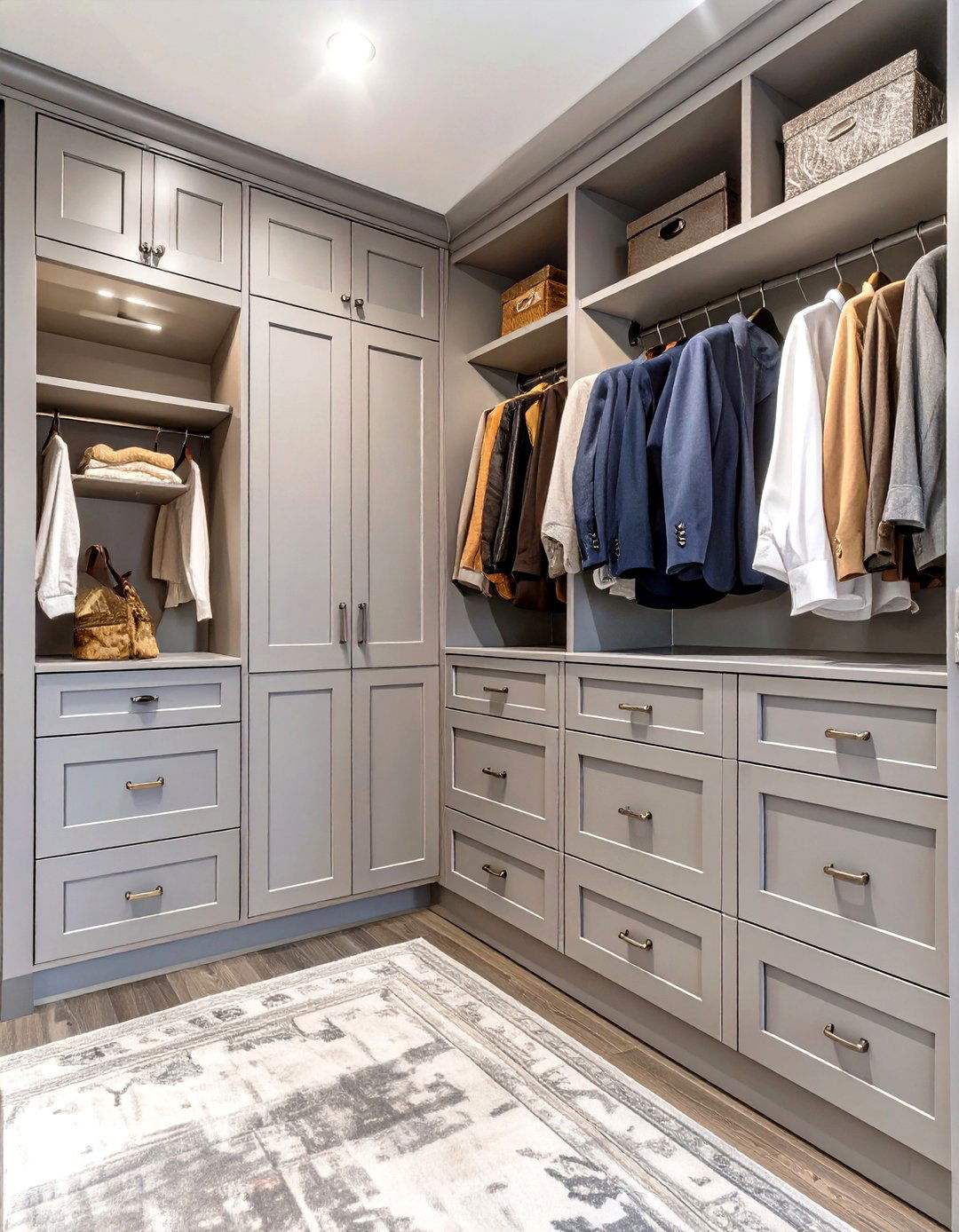 The Transitional Style Closet - 30 home depot closet design ideas