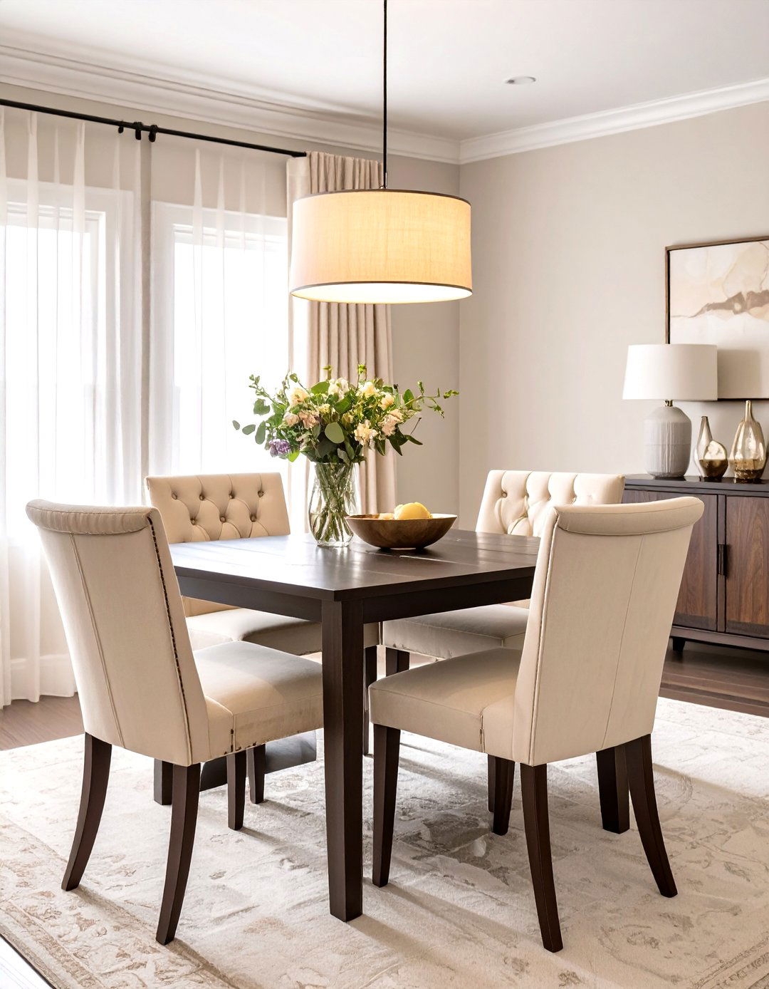 The Transitional Style Dining Room Table - 30 dining room table ideas