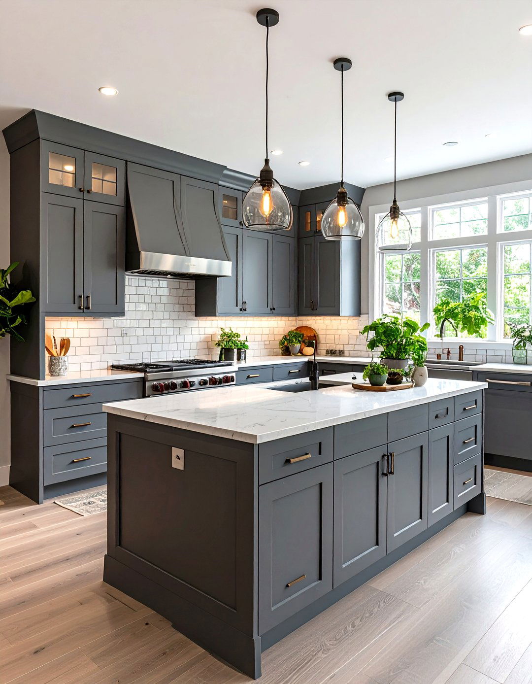 The Transitional Style Kitchen - 30 kitchen design gallery ideas