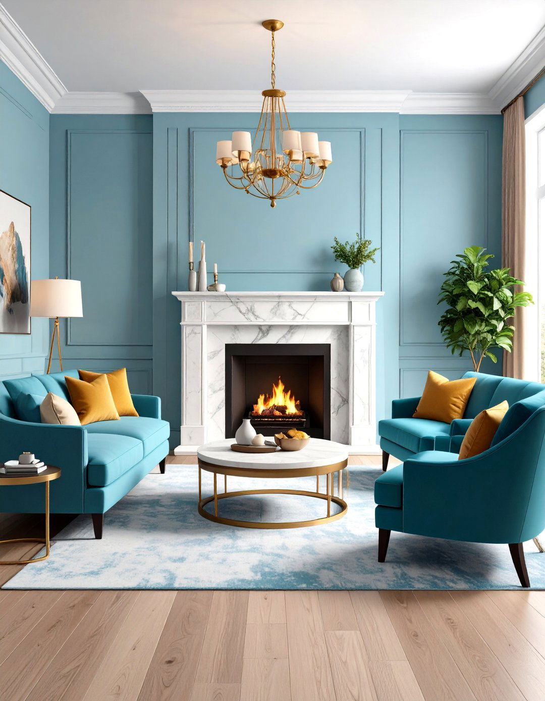 The Transitional Style Living Room Corner Fireplace - 30 living room corner fireplace ideas