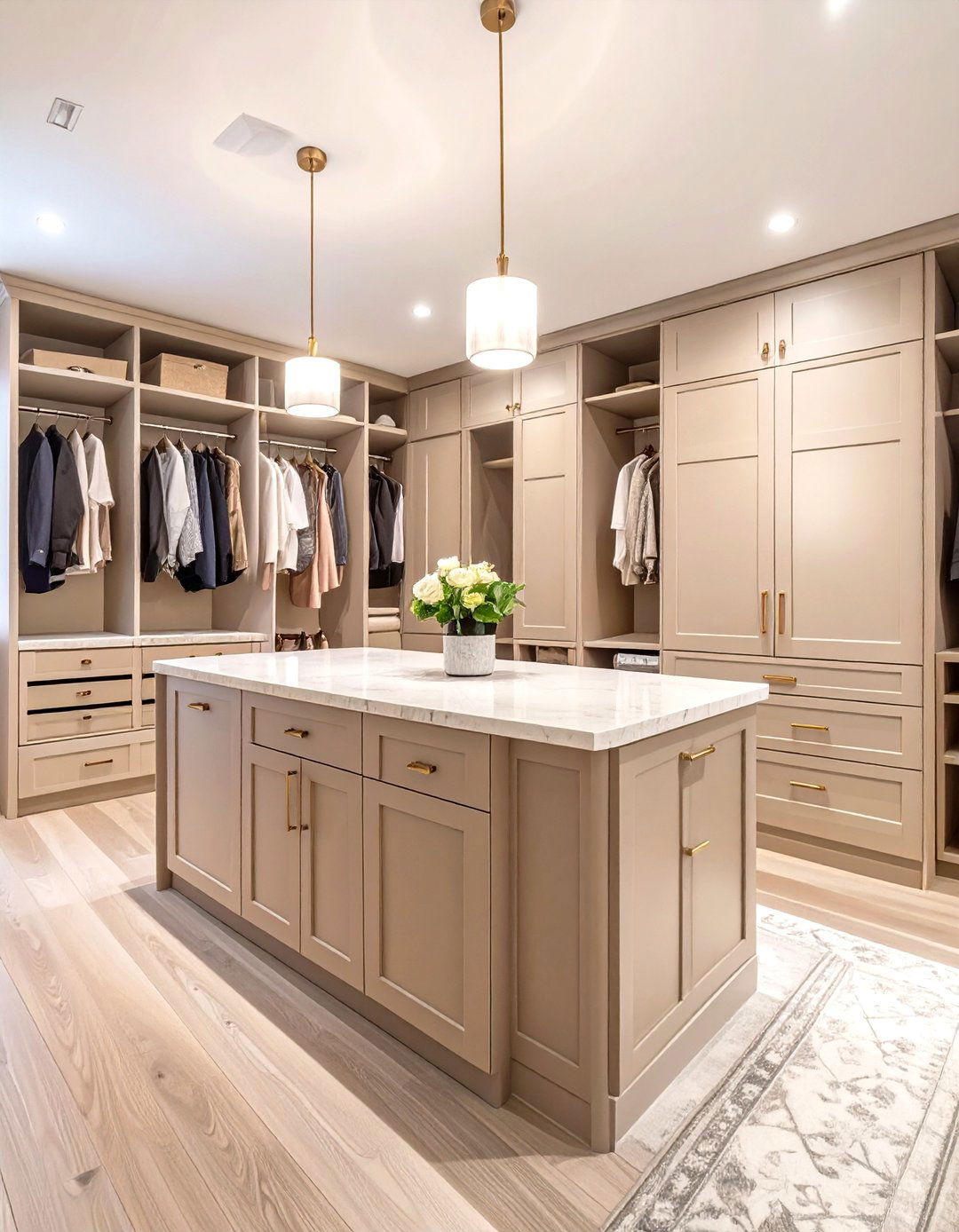 The Transitional Style Walk In Closet - 30 master bedroom closet ideas