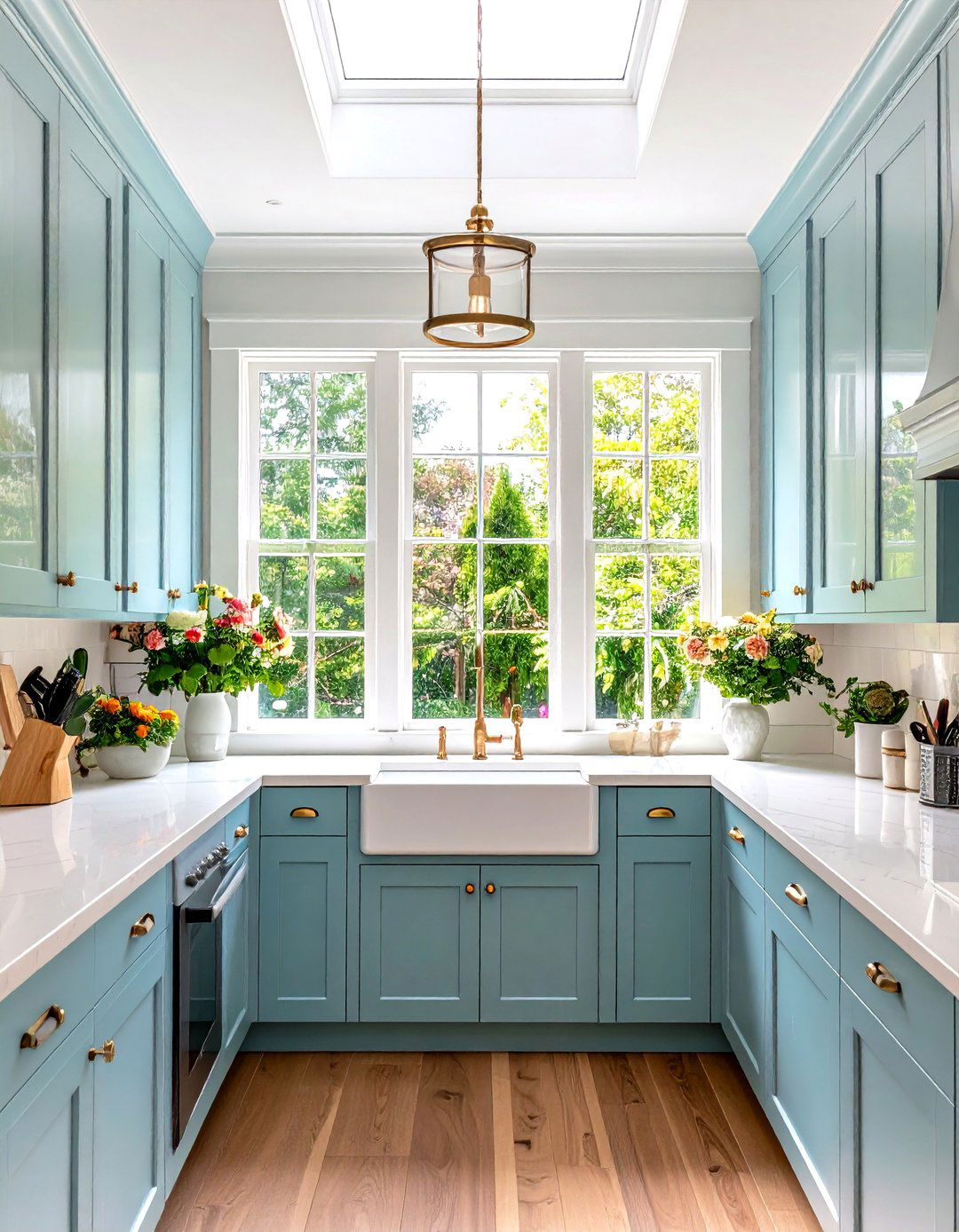 The Transom Kitchen Window Feature - 30 kitchen window ideas