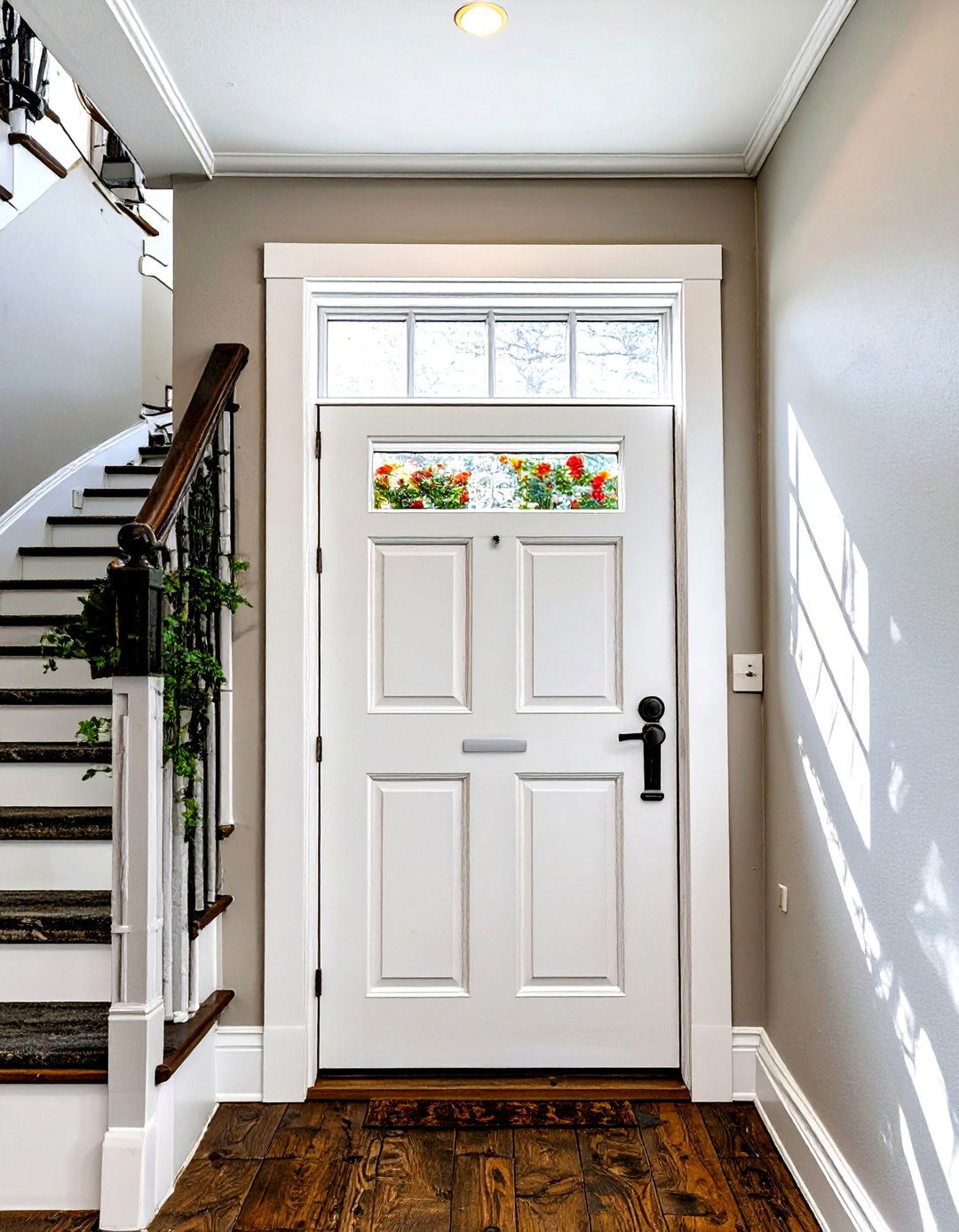 The Transom Window Basement Door - 30 basement door ideas