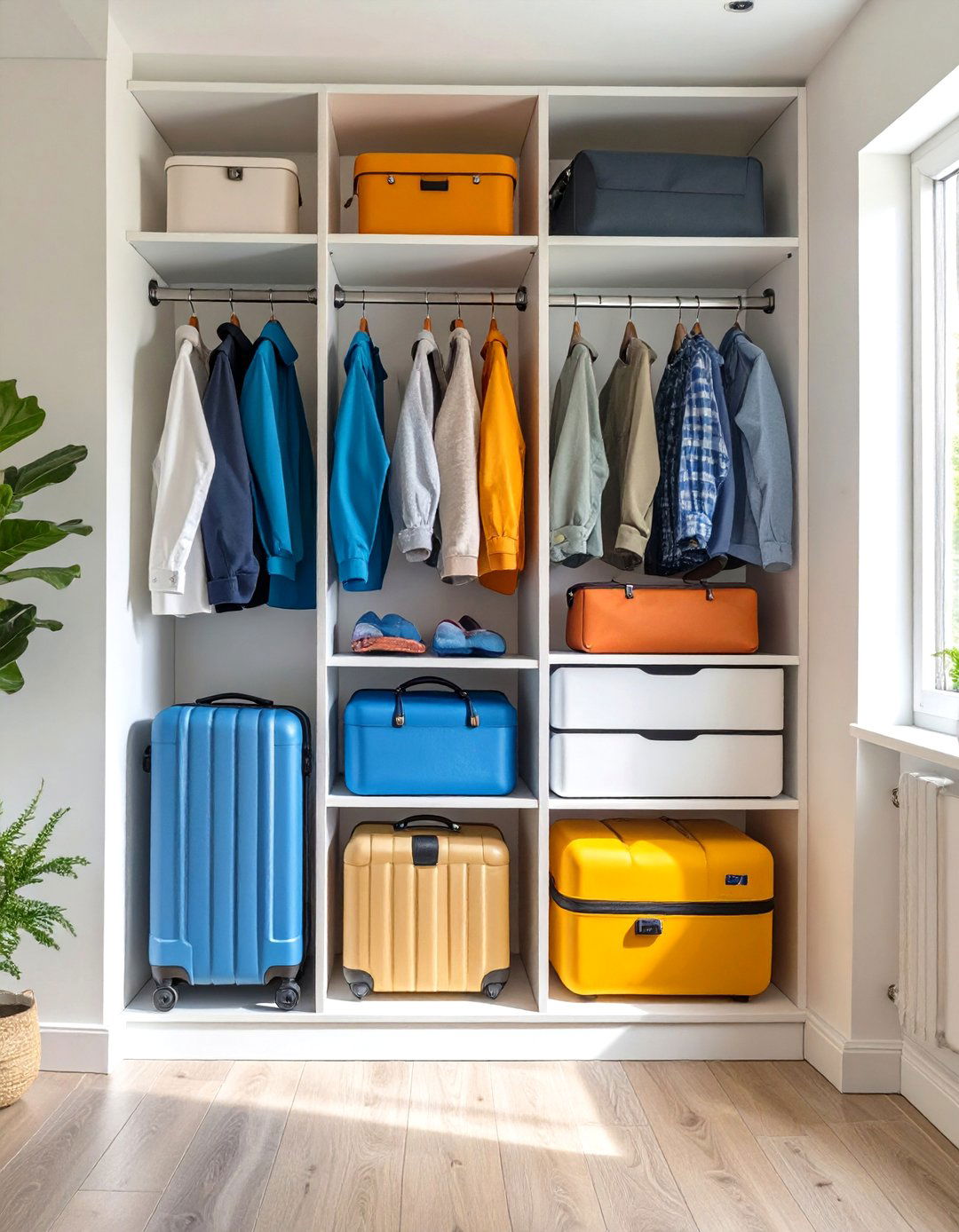 The Travel Enthusiasts Packing Station - 30 ikea closet organizer ideas
