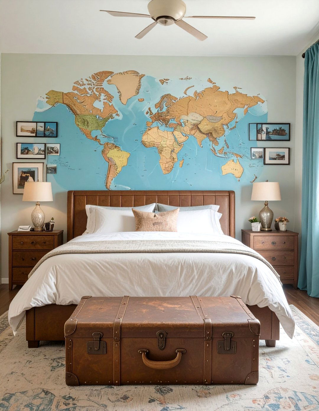 The Travel Inspired Bedroom - 30 how to design a bedroom ideas
