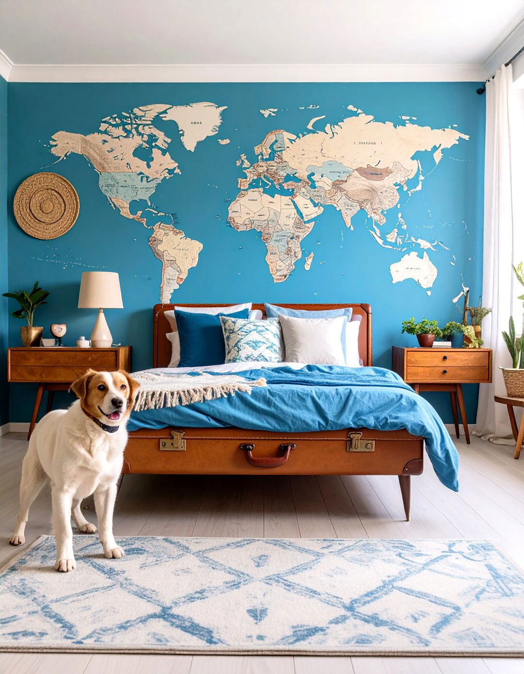 The Travel Inspired Dog Bedroom Suite - 30 dog bedroom ideas